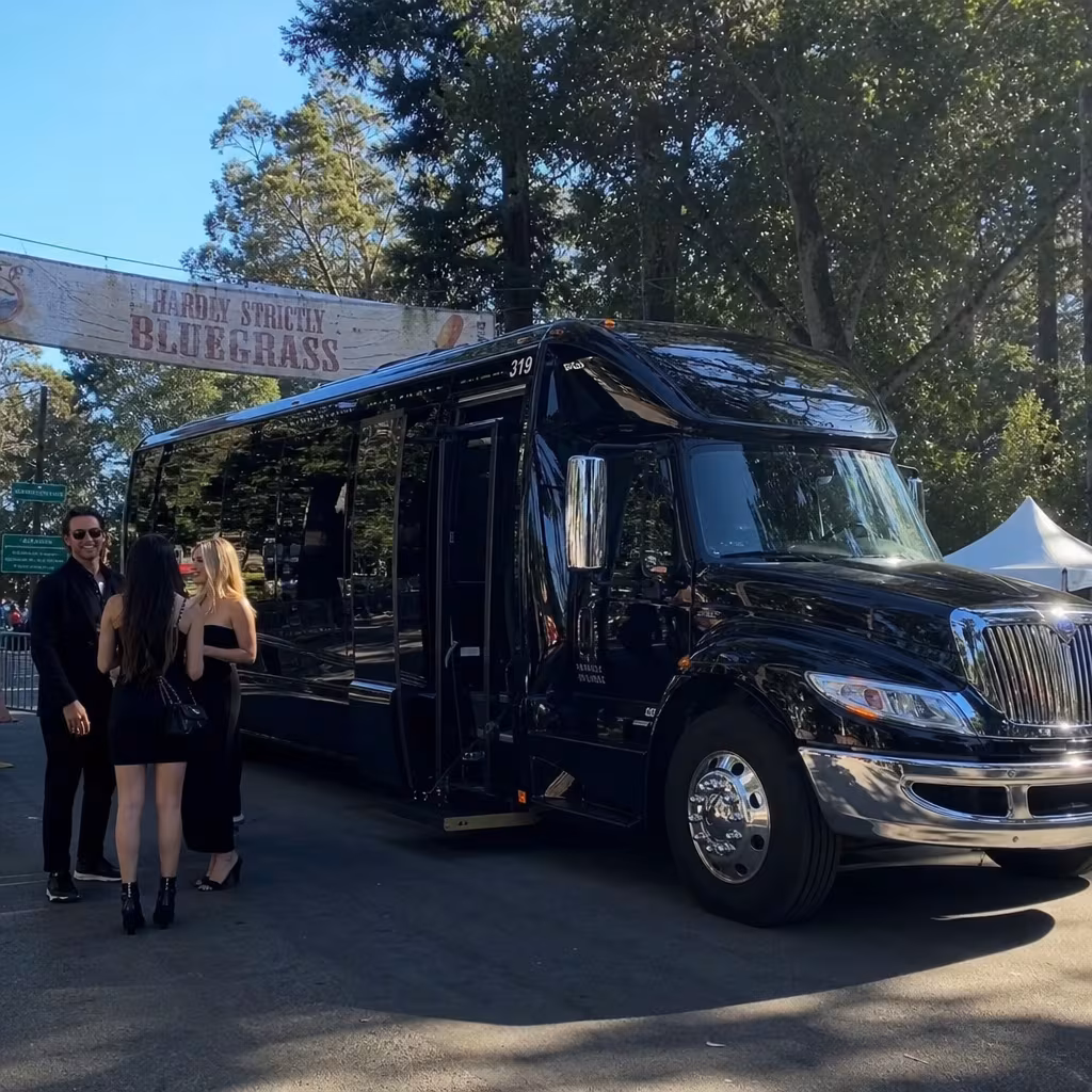 Hardly Strictly Bluegrass Festival Party Bus
