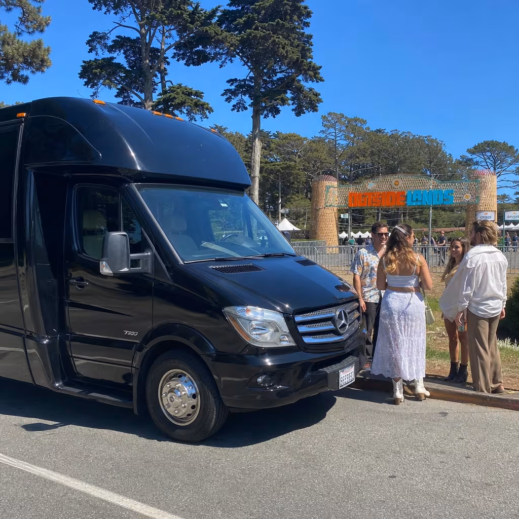 Outside Lands Music Festival Party Bus