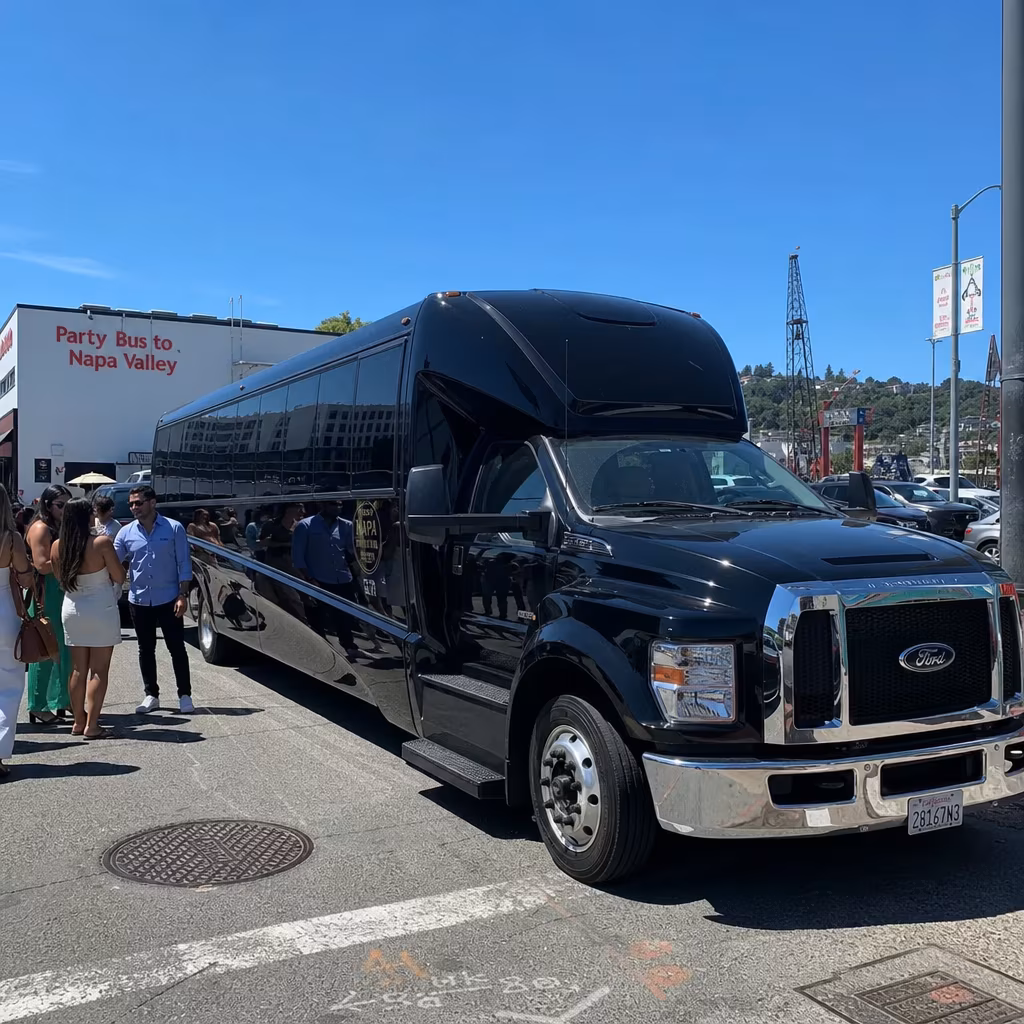 Party Bus to Napa Valley