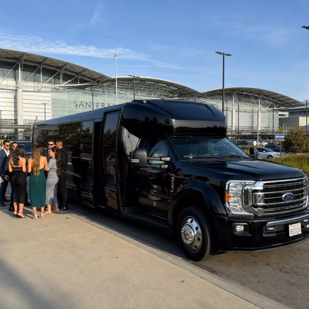 Rent a Bus to San Francisco International Airport (SFO)