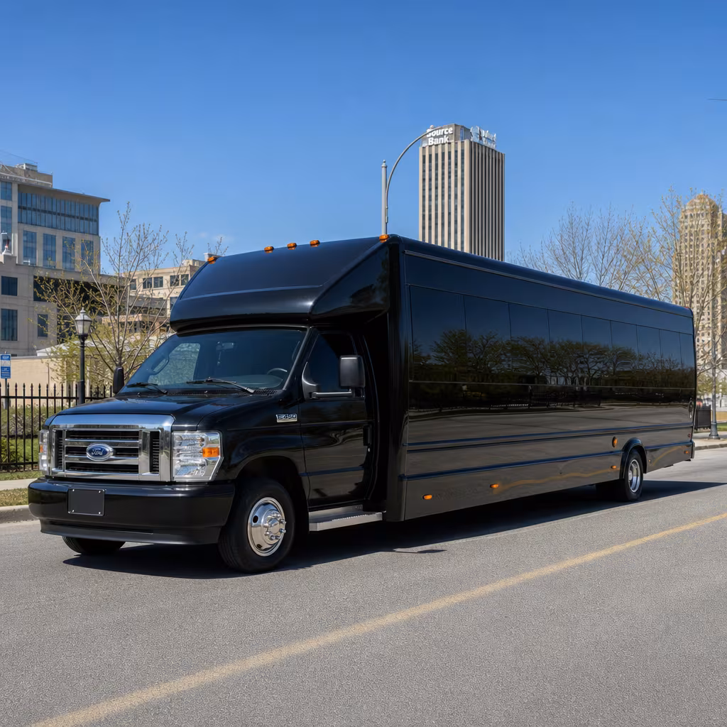 15 Passenger Party Bus Exterior