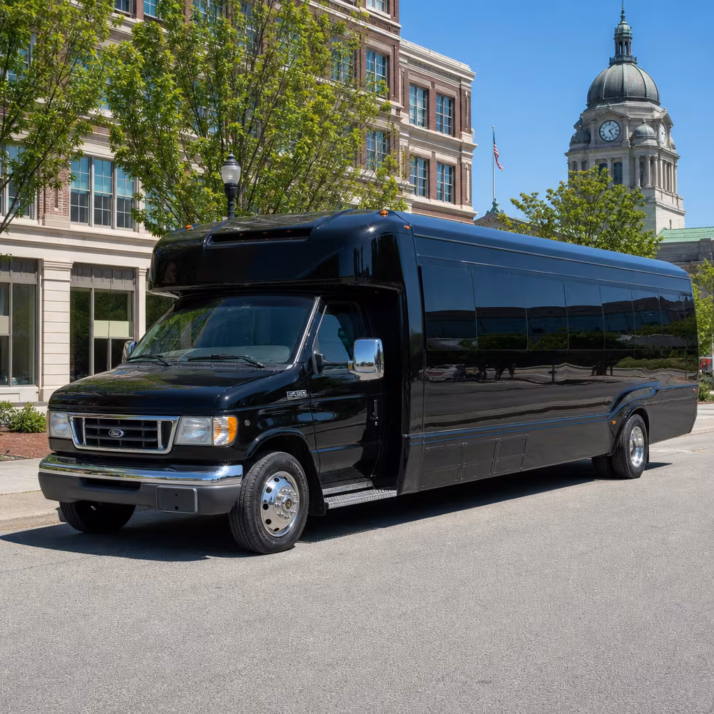 25 Passenger Party Bus Exterior