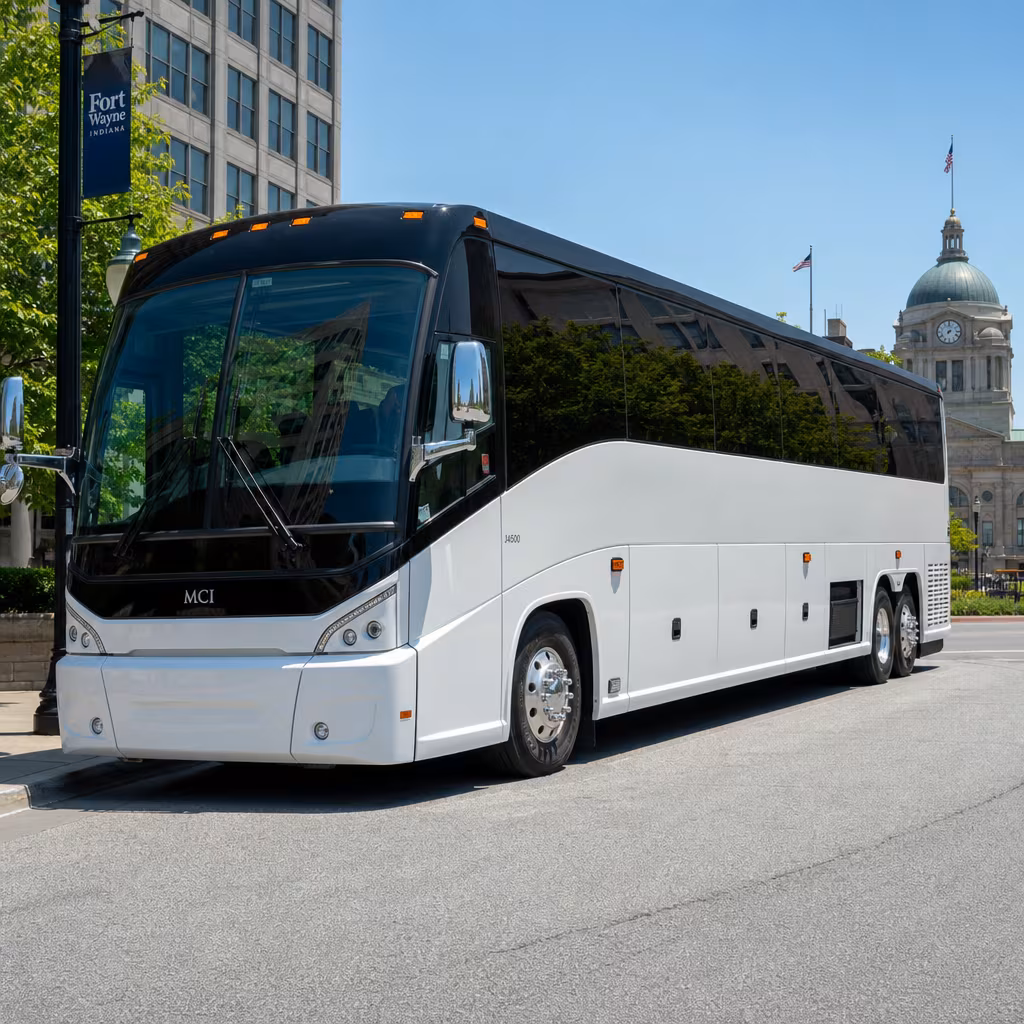40-56 Passenger Charter Bus Exterior