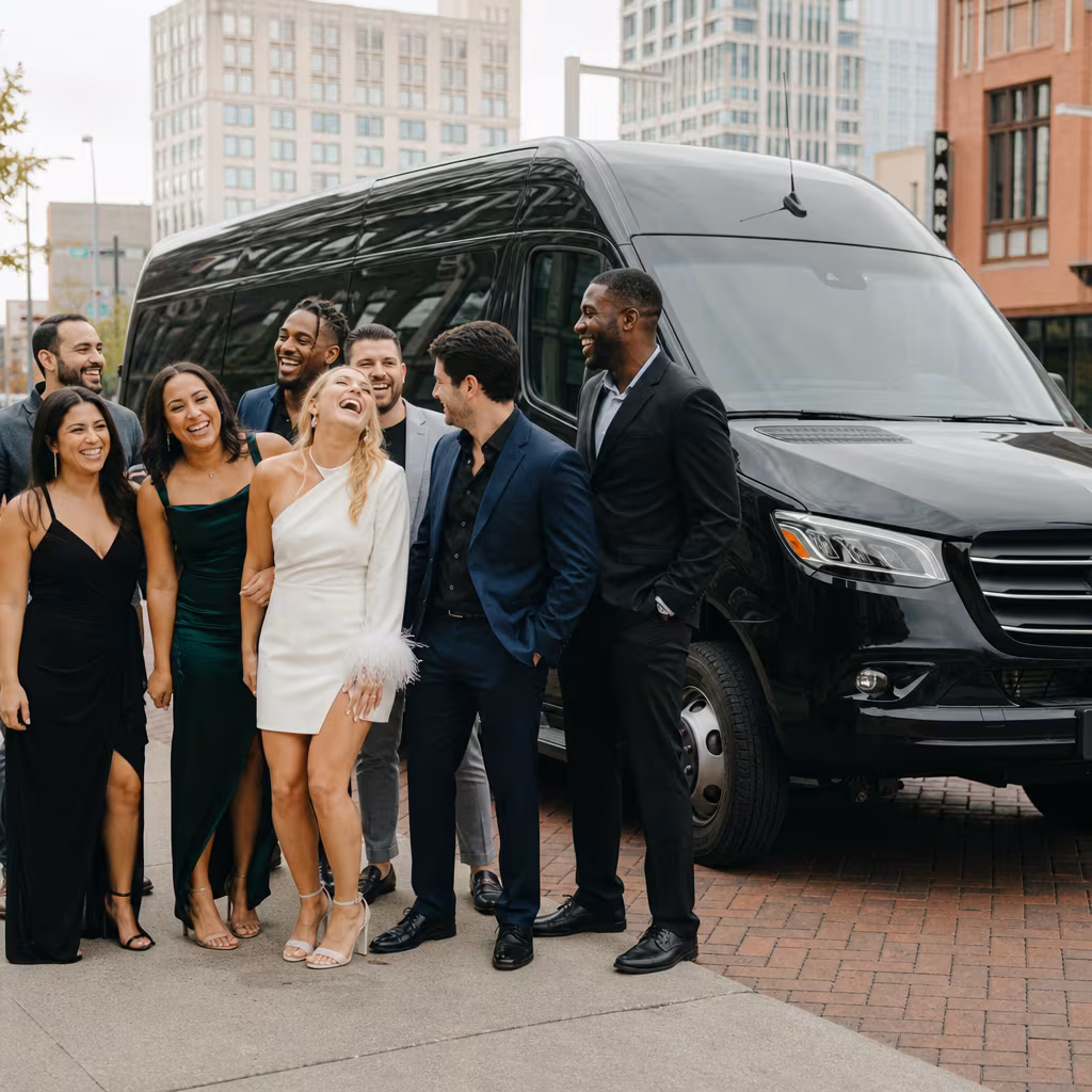 San Francisco Bachelor & Bachelorette Transportation fleet vehicle