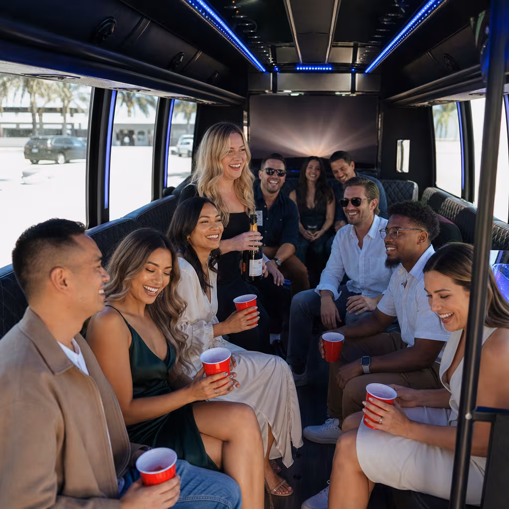 San Francisco Birthday Transportation fleet vehicle