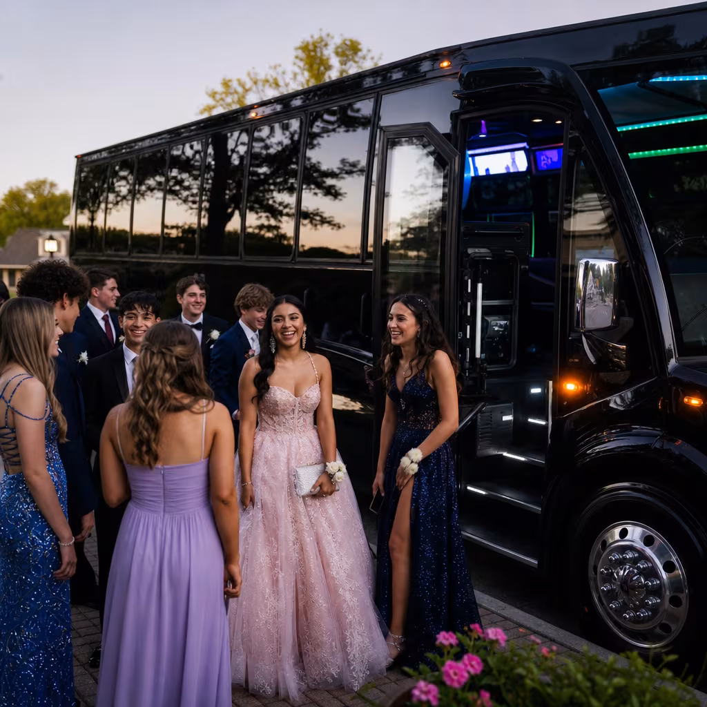 San Francisco Prom Party Bus Rental