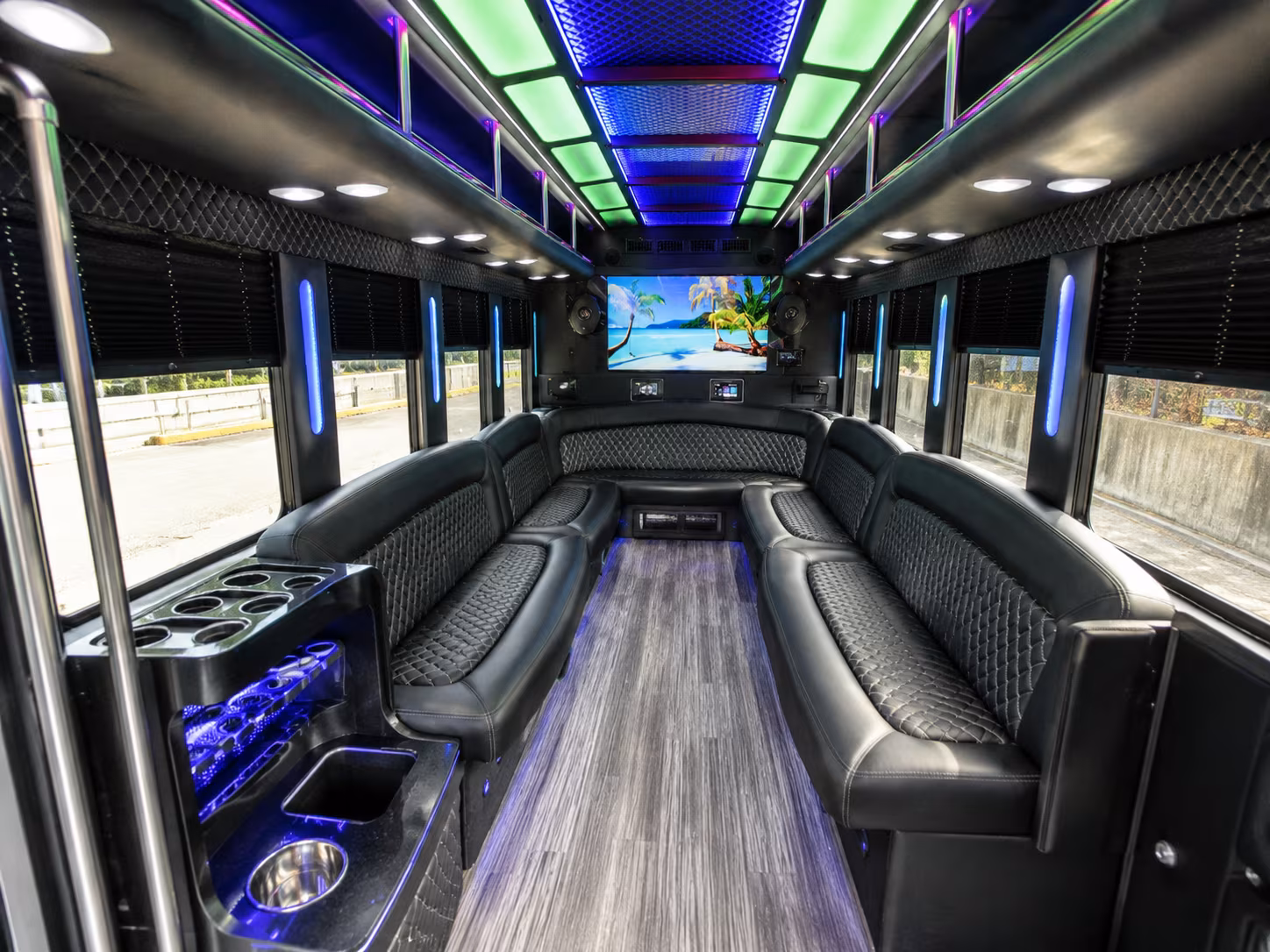 San Francisco Bachelor & Bachelorette Transportation onboard seating