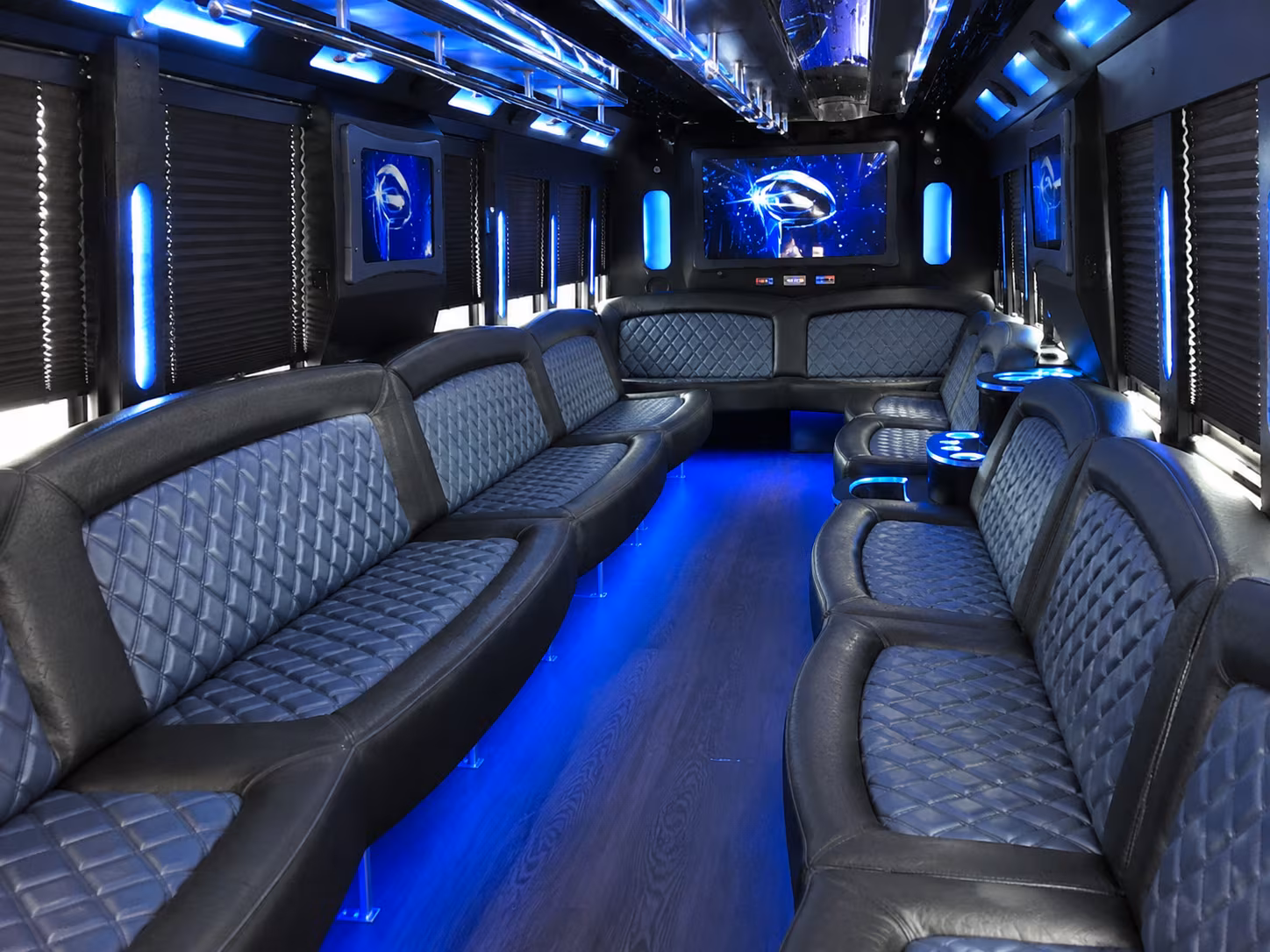 San Francisco Bachelor & Bachelorette Transportation party bus exterior