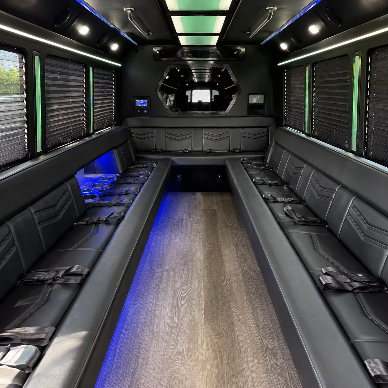 San Francisco Birthday, Sweet 16, & Quinceañera Transportation onboard seating