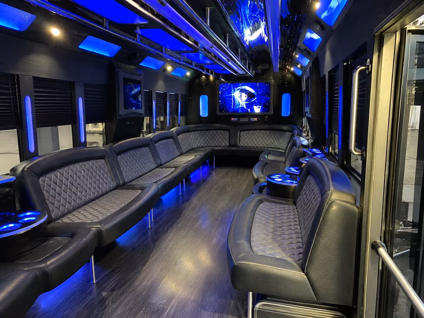 San Francisco Concert & Music Festival Transportation party bus exterior