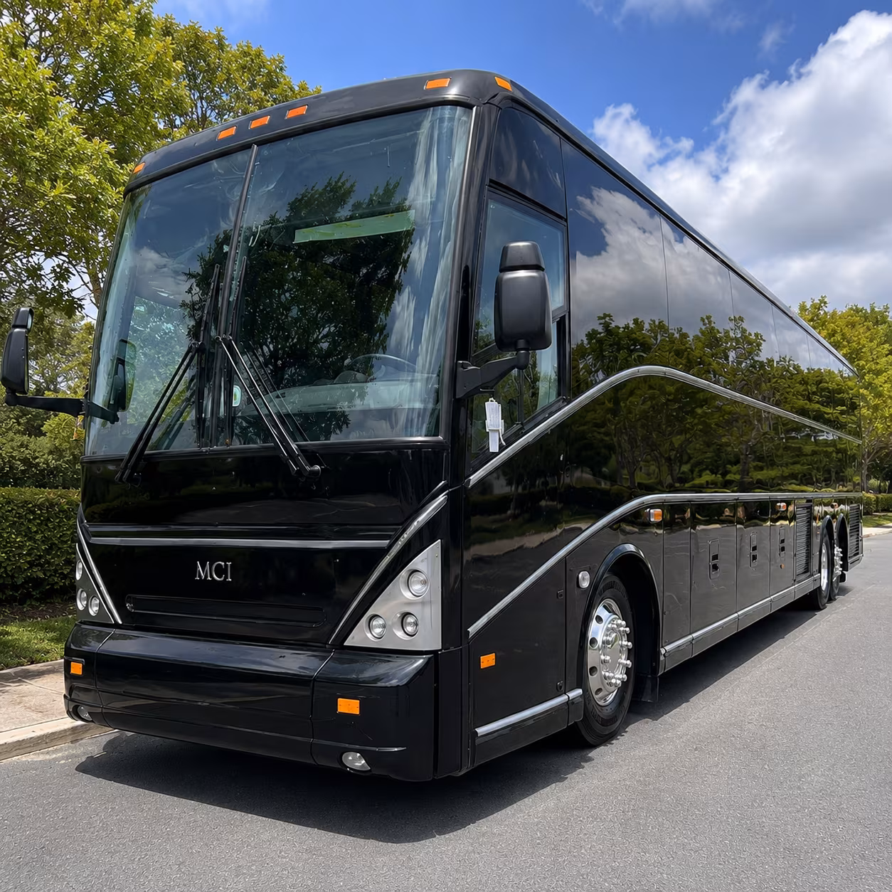 San Francisco Corporate Transportation party bus exterior