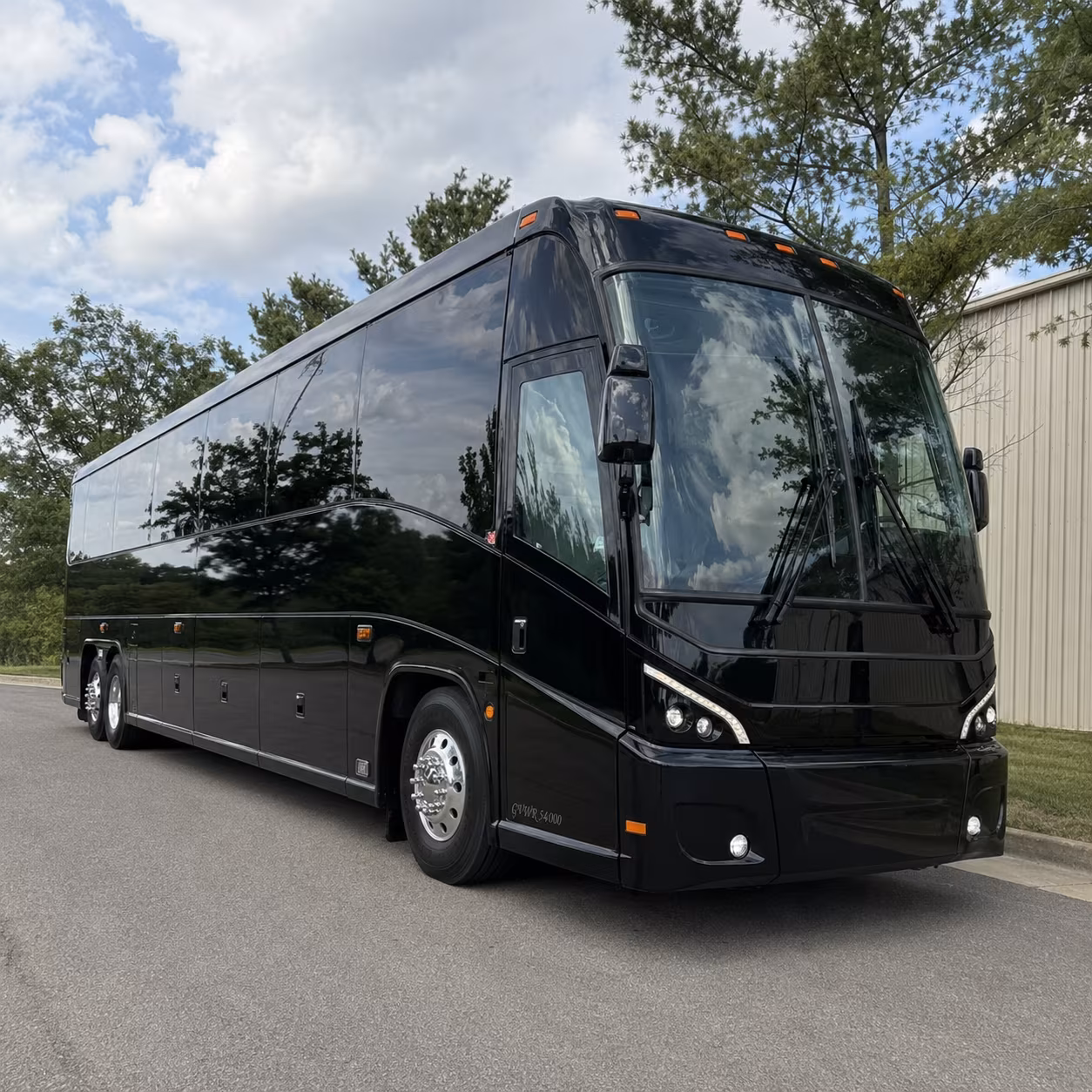 San Francisco Corporate Transportation party bus exterior