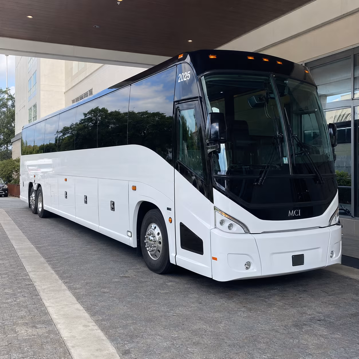 San Francisco Corporate Transportation party bus exterior