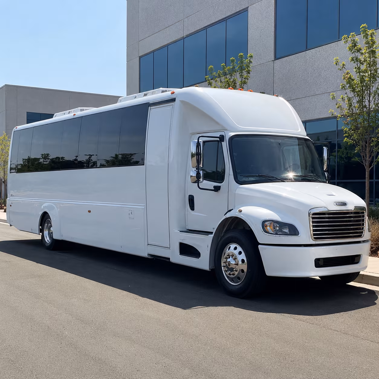 San Francisco Private Event Transportation party bus exterior