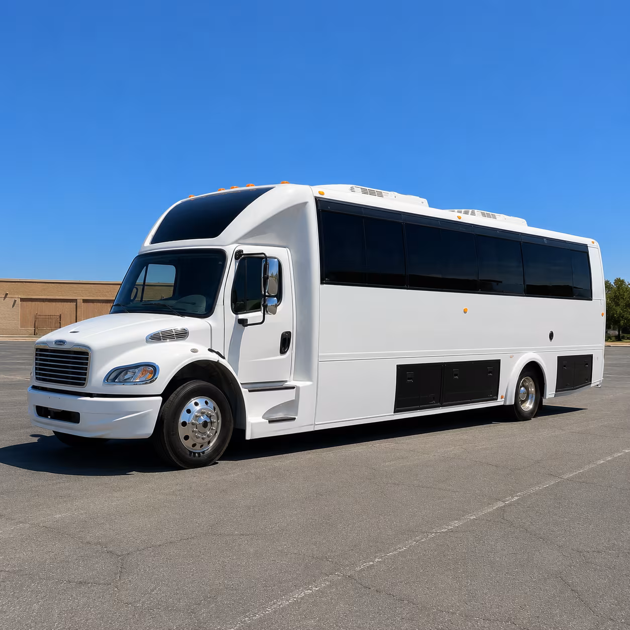 San Francisco Private Event Transportation party bus exterior