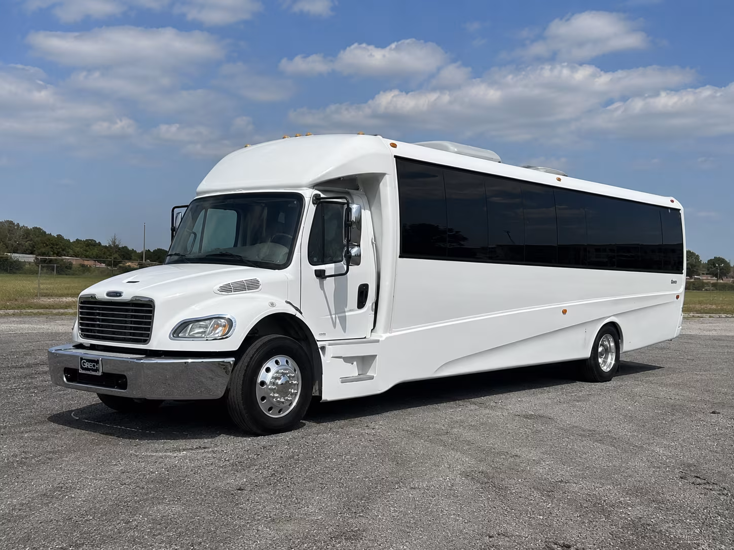 San Francisco Prom & Homecoming Transportation party bus exterior
