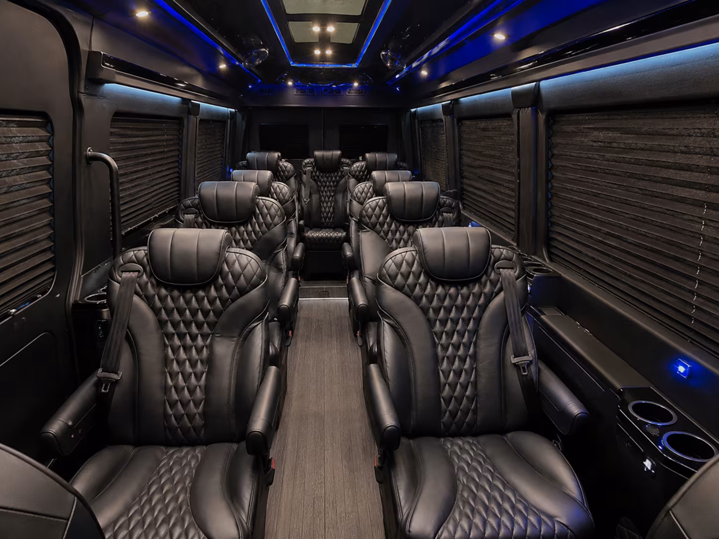 San Francisco School Event Transportation party bus exterior