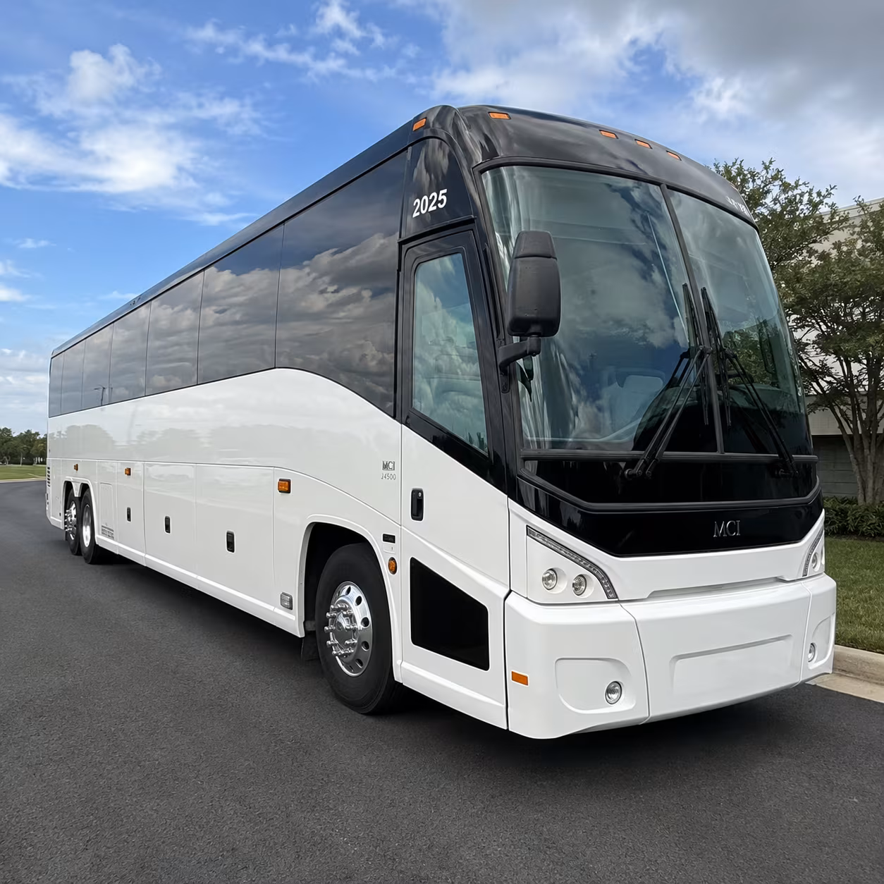 San Francisco School Event Transportation party bus exterior
