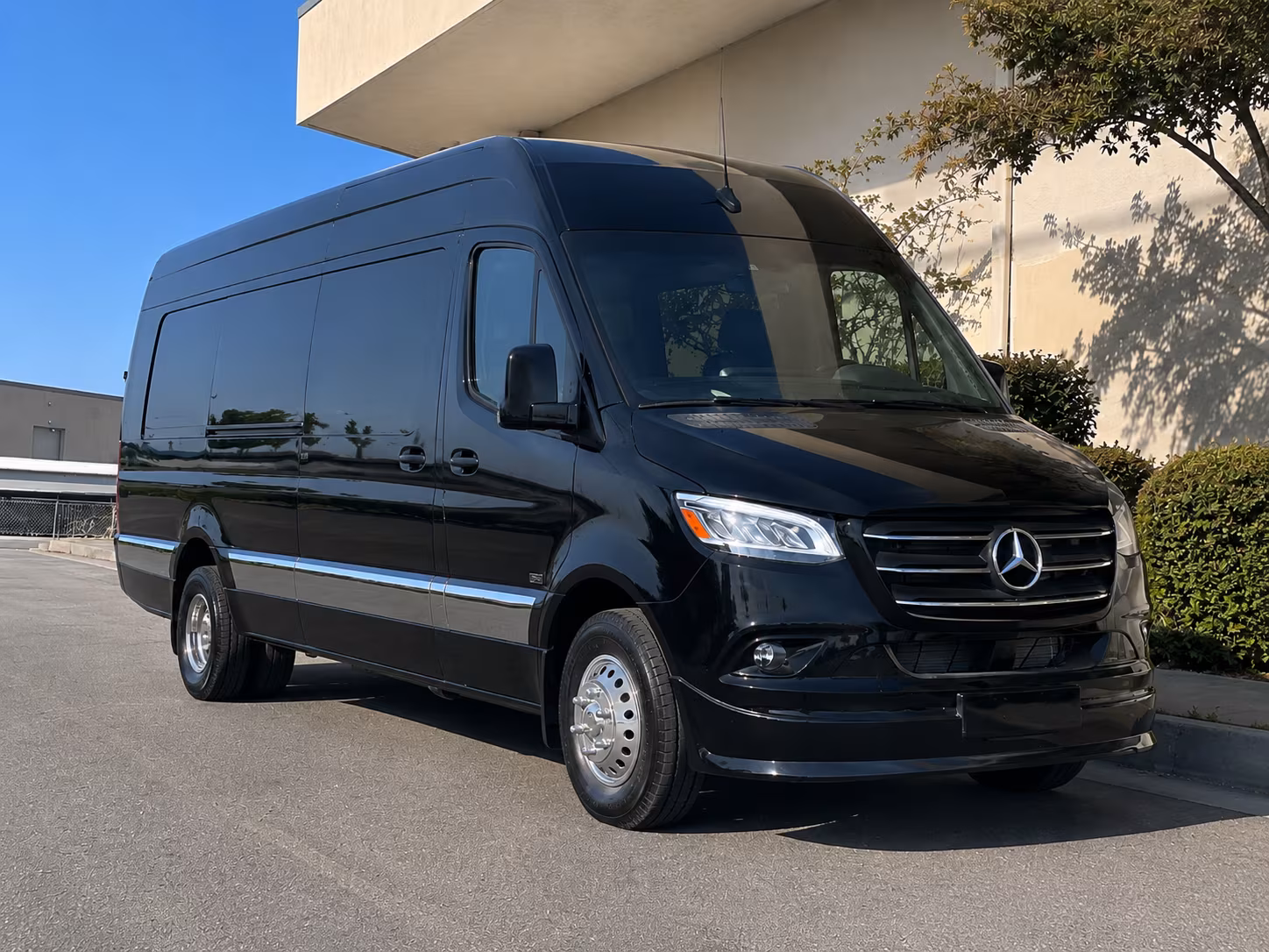 San Francisco School Event Transportation party bus exterior