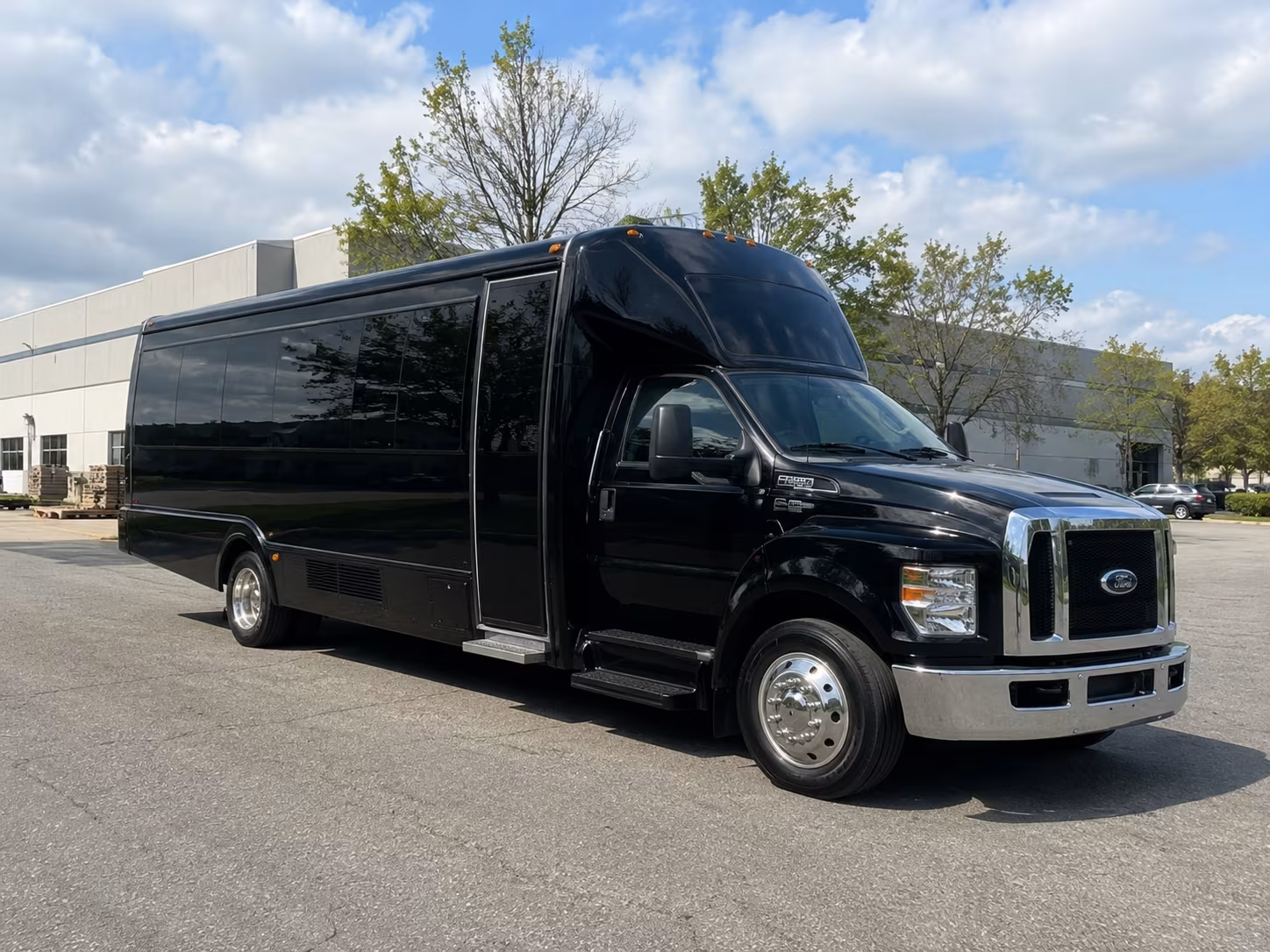 San Francisco Sporting Event Transportation party bus exterior