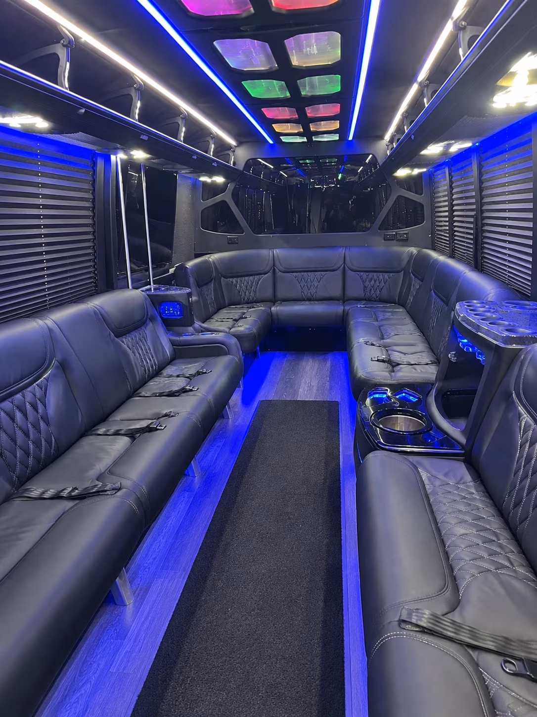 San Francisco Winery Tour & Pub Crawl Transportation party bus exterior