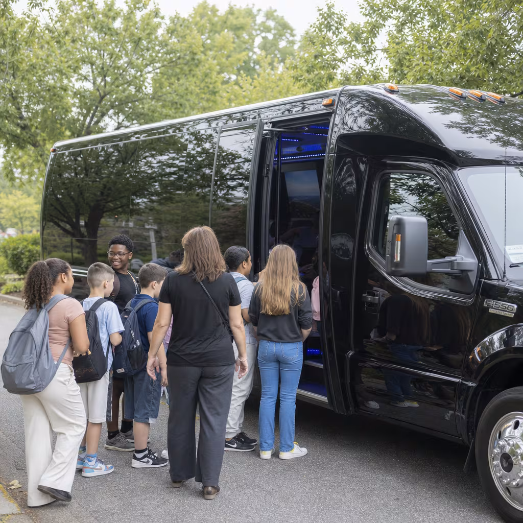 San Francisco School Transportation fleet vehicle