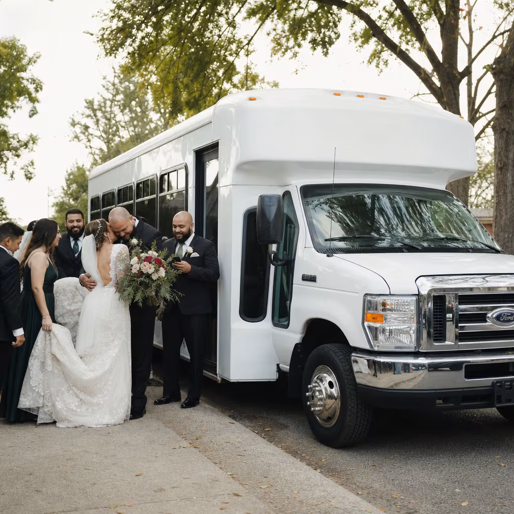 San Francisco Wedding Transportation fleet vehicle