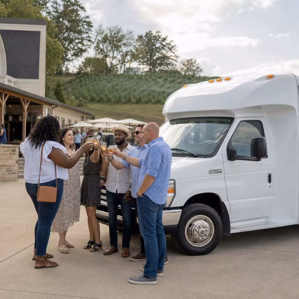 winery Brewery tour transportation